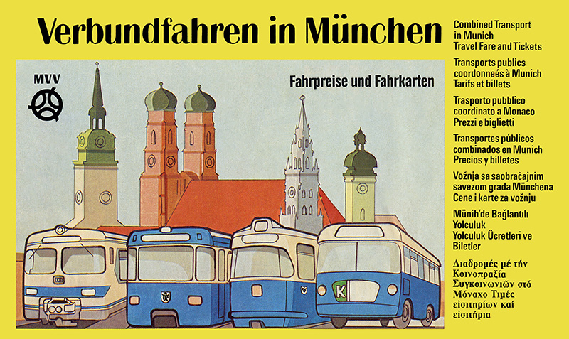 MVV - Verbundfahren in München (1986)