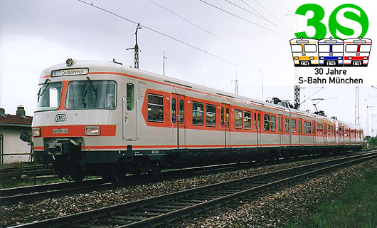 420 001, seit 30 Jahren für die Müncher S-Bahn